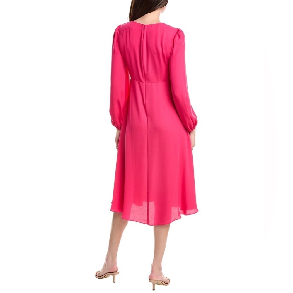 CAbi Delight Flowy Dress Vibrant Fuchsia Women’s Medium NWT - Picture 2 of 14